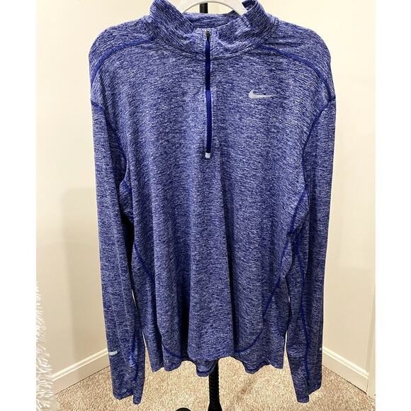 NIKE Men’s Dri-FIT 1/2 Zip Running Long Sleeve Top - Size XL - Picture 1 of 7